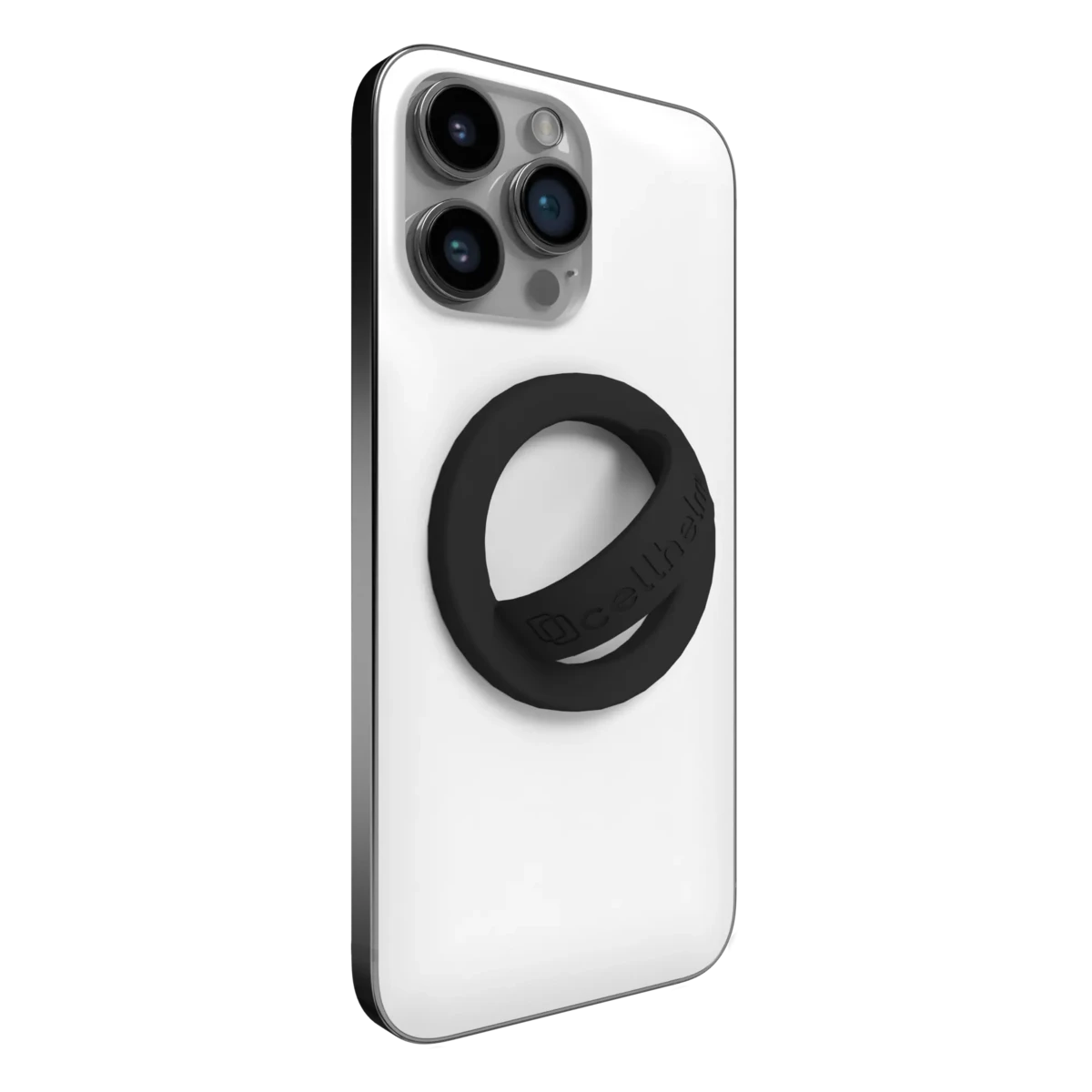 Cellhelmet Ring Thing - MagSafe Compatible Silicone Ring - Onyx Black (1102689)