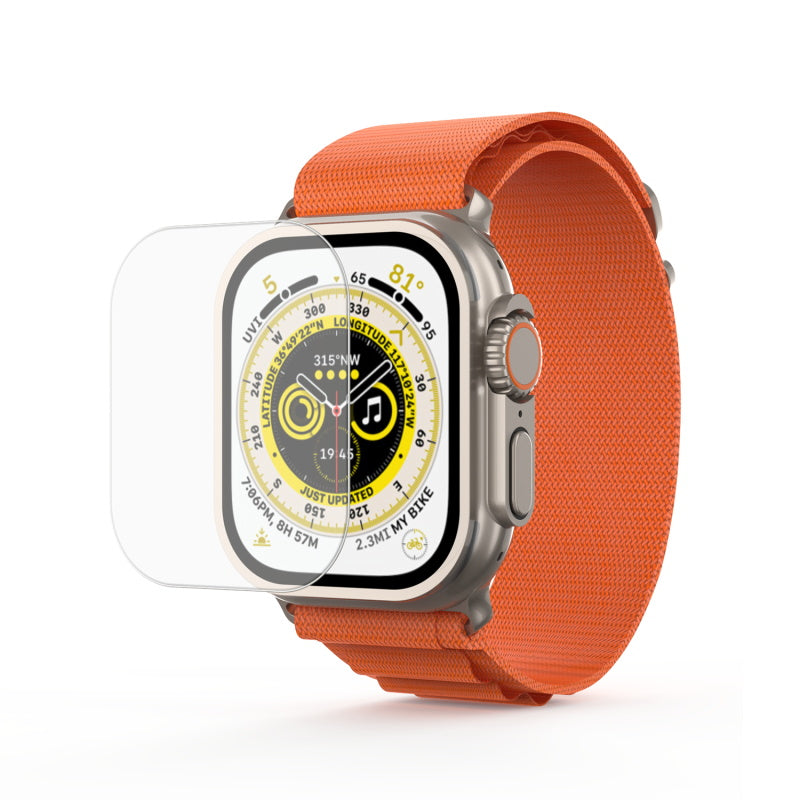 MyBat Tempered Glass Screen Protector (2.5D) for Apple Watch Ultra 49mm / Watch Ultra 2 49mm - Clear (1106672)