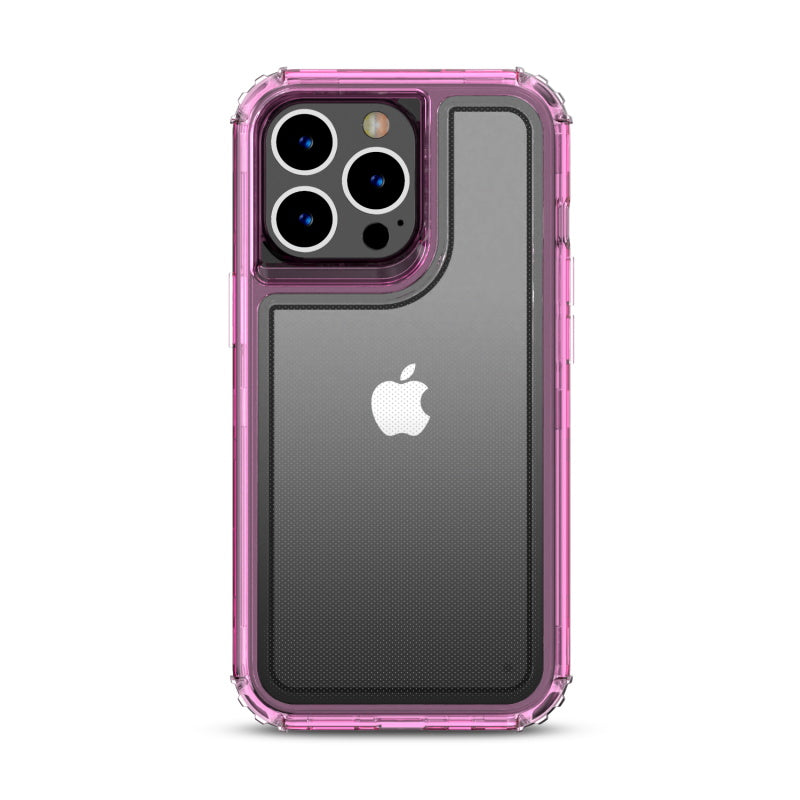 MyBat Hybrid Protector Cover for Apple iPhone 13 Pro Max (6.7) - Transparent Pink / Transparent Clear (1102093)