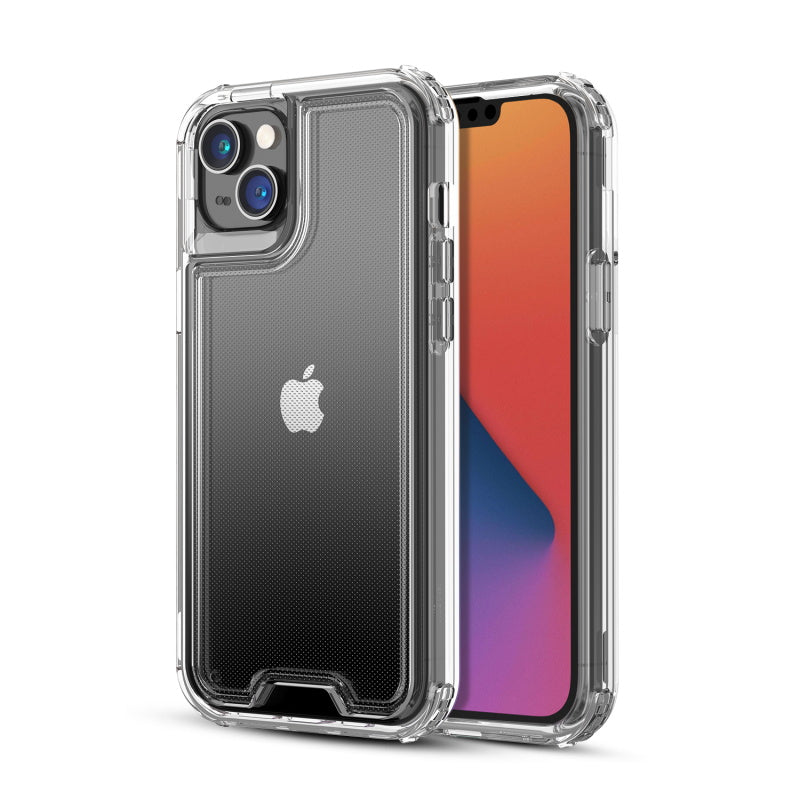 Apple iPhone 14 Max /iPhone 15 Plus (6.7) MyBat Hybrid Protector Cover - Transparent Clear / Transparent Clear (1104679)