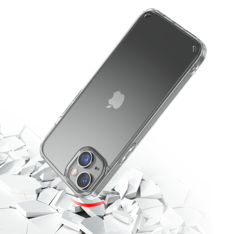 Apple iPhone 14 Max / iPhone 15 Plus (6.7) MyBat Sturdy Gummy Cover Case - Highly Transparent Clear / Transparent Clear (1104681)