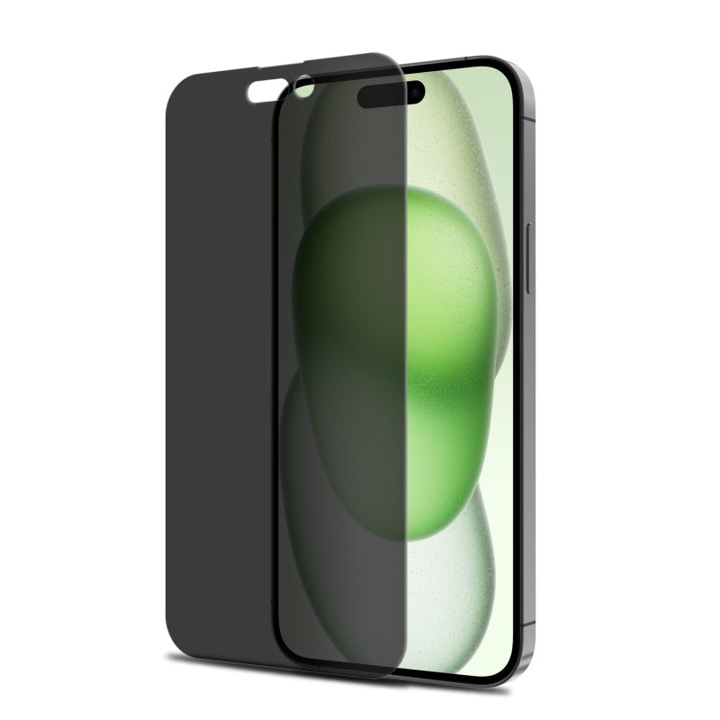 MyBat Privacy Tempered Glass Screen Protector (2.5D) for Apple iPhone 15 Plus (6.7) - Clear (1106135)