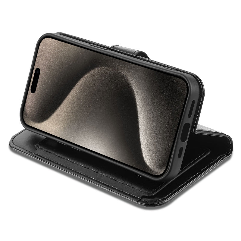 Apple iPhone 15 Pro Max (6.7) MyBat MyJacket Wallet Xtra Series Case - Black (1106216)
