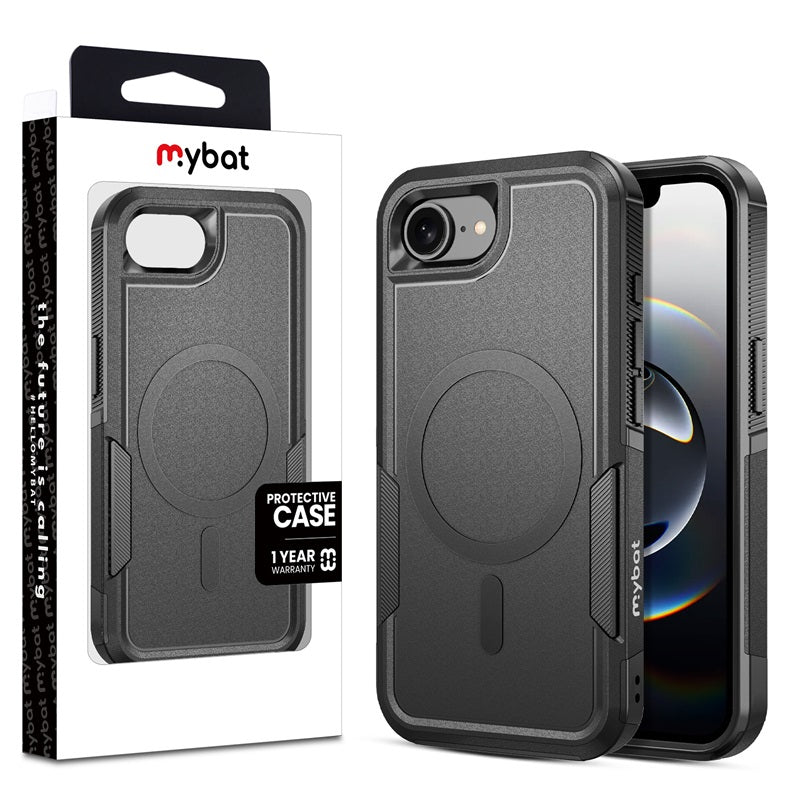 MyBat Fortress Series for Apple iPhone 16e - Black ( 1103745) (MSRP $49.99)