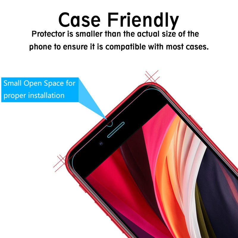Apple iPhone 8/7 / SE (2020) MyBat Tempered Glass Screen Protector 2.5D (25-PACK) - Clear (1103340)