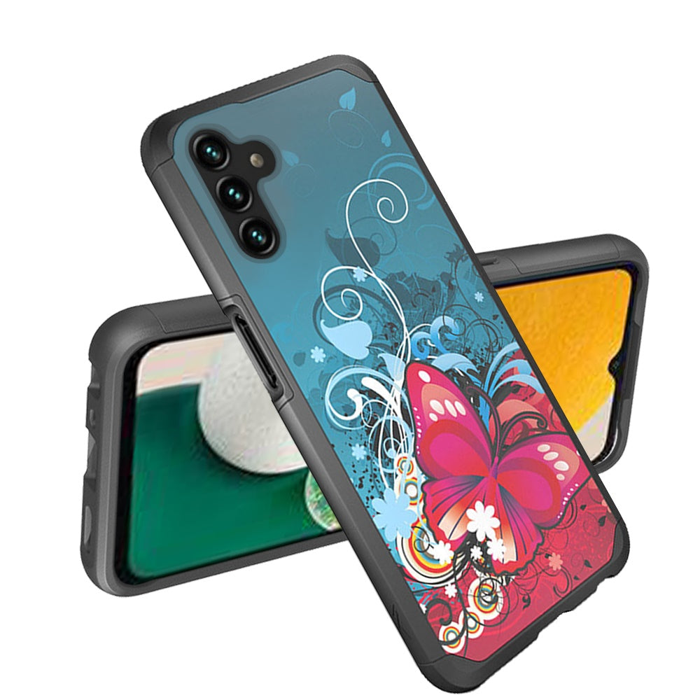 Samsung Galaxy A13 5G MetKase Original ShockProof Case Cover - Butterfly Bliss (1103107)