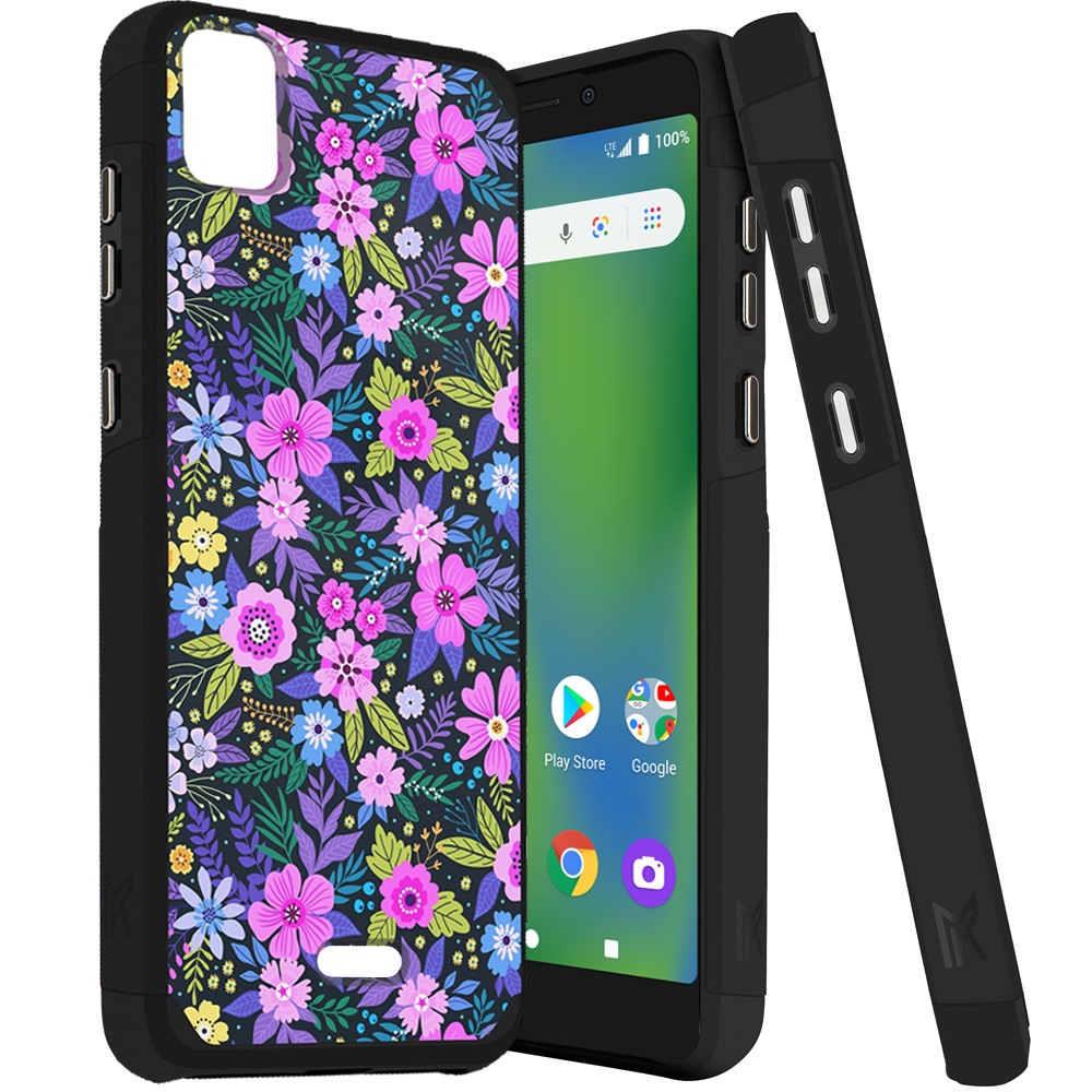 Cricket Vision Plus MetKase Original ShockProof Case Cover - Mystical Floral Boom (1103826)