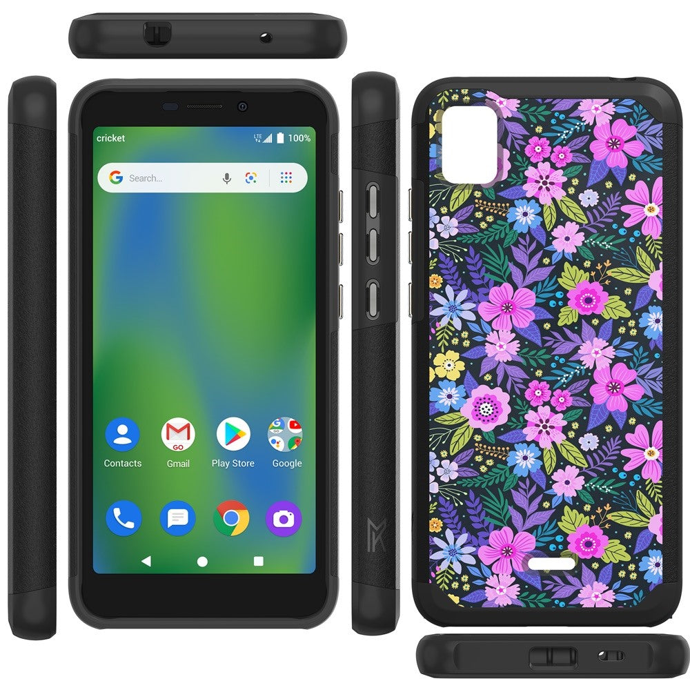 Cricket Vision Plus MetKase Original ShockProof Case Cover - Mystical Floral Boom (1103826)
