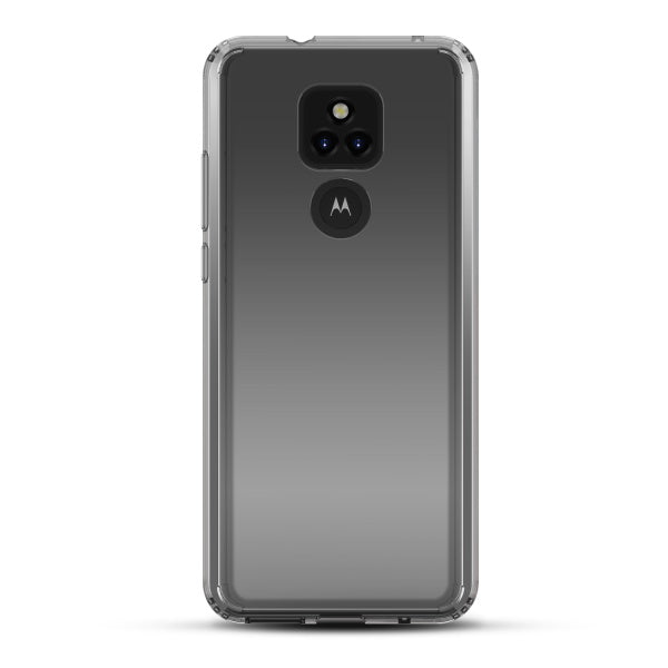 Moto G Play (2021) MyBat Sturdy Gummy Cover - Highly Transparent Clear / Transparent Clear (1103334)