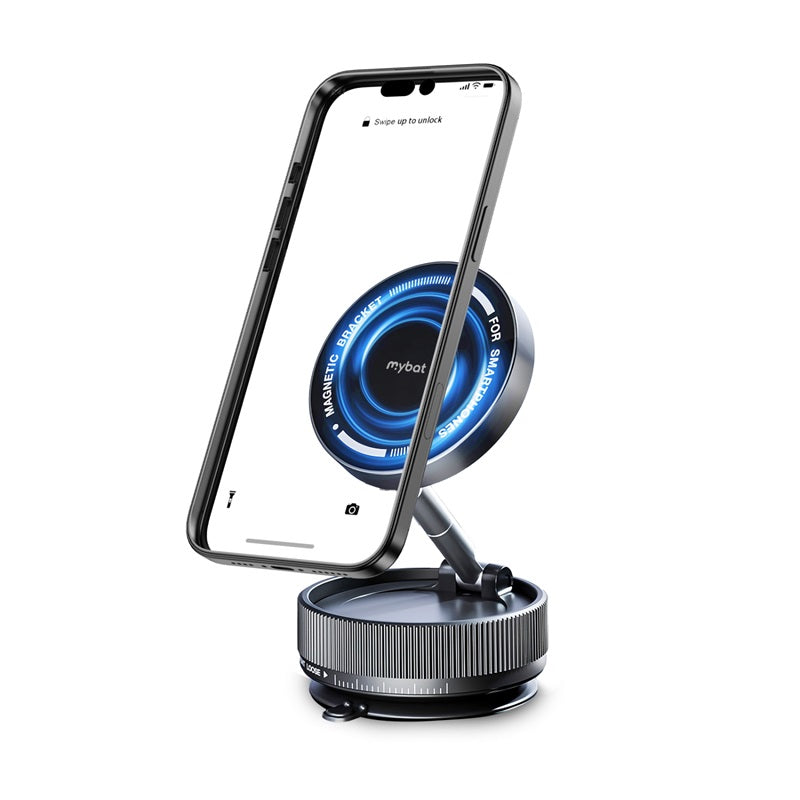 MyBat AirTight Magnetic Vacuum Suction Phone Mount - Black ( 1103689) (MSRP $39.99)