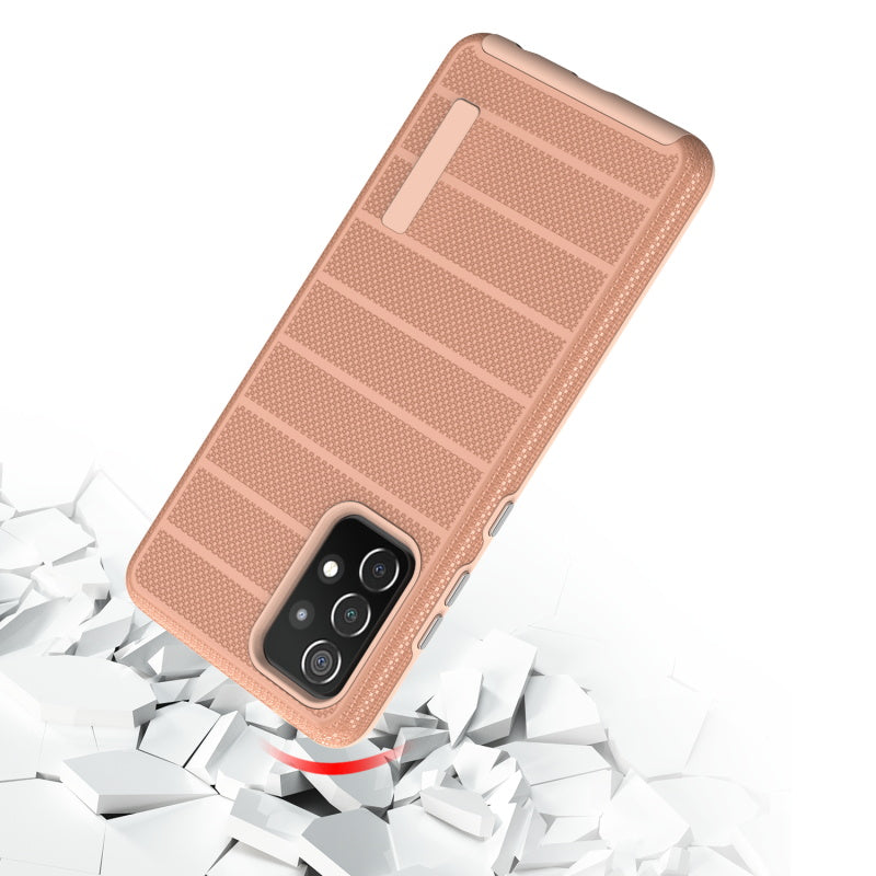 Samsung Galaxy A52 5G MyBat Fusion Protector Case - Rose Gold Dots Textured / Rose Gold (1103367)