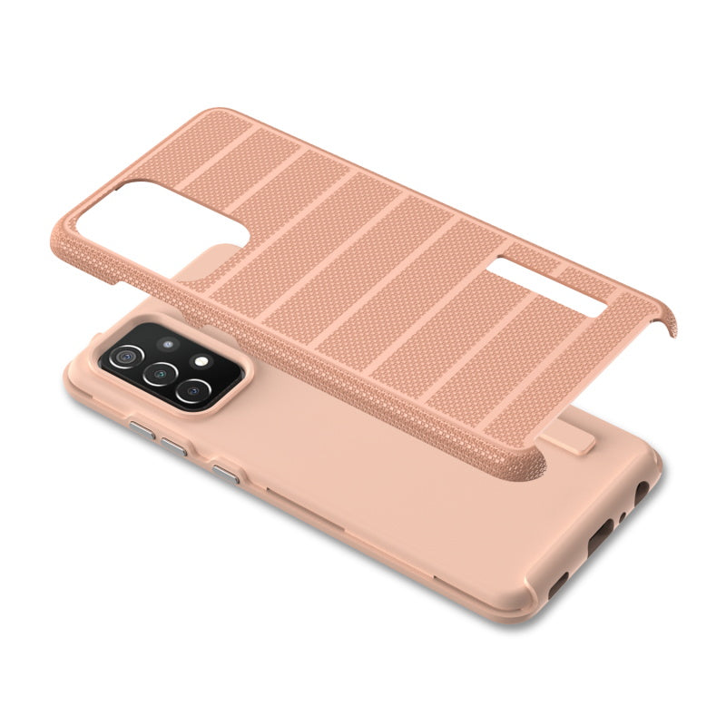Samsung Galaxy A52 5G MyBat Fusion Protector Case - Rose Gold Dots Textured / Rose Gold (1103367)