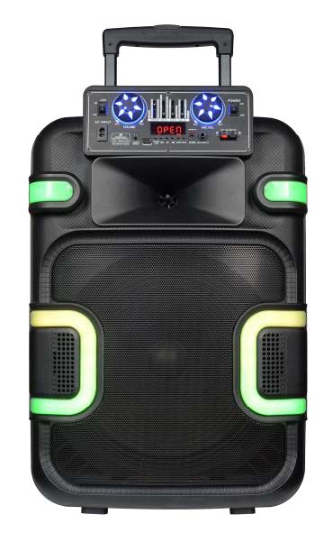 MaxPower 15"DJ WOOFER SPEAKER WITH STAND RECHARGEABLE BATTERY /USD/SD/BLUETOOTH (1102785)