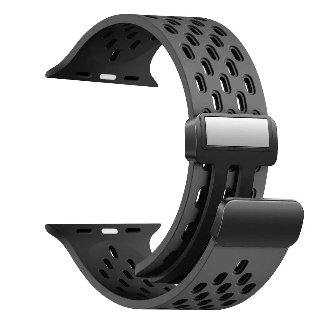 Nimbus9 FlexFit Sport Band for Apple Watch 38/40/41/42mm- Black ( 1108011) (MSRP $49.99)