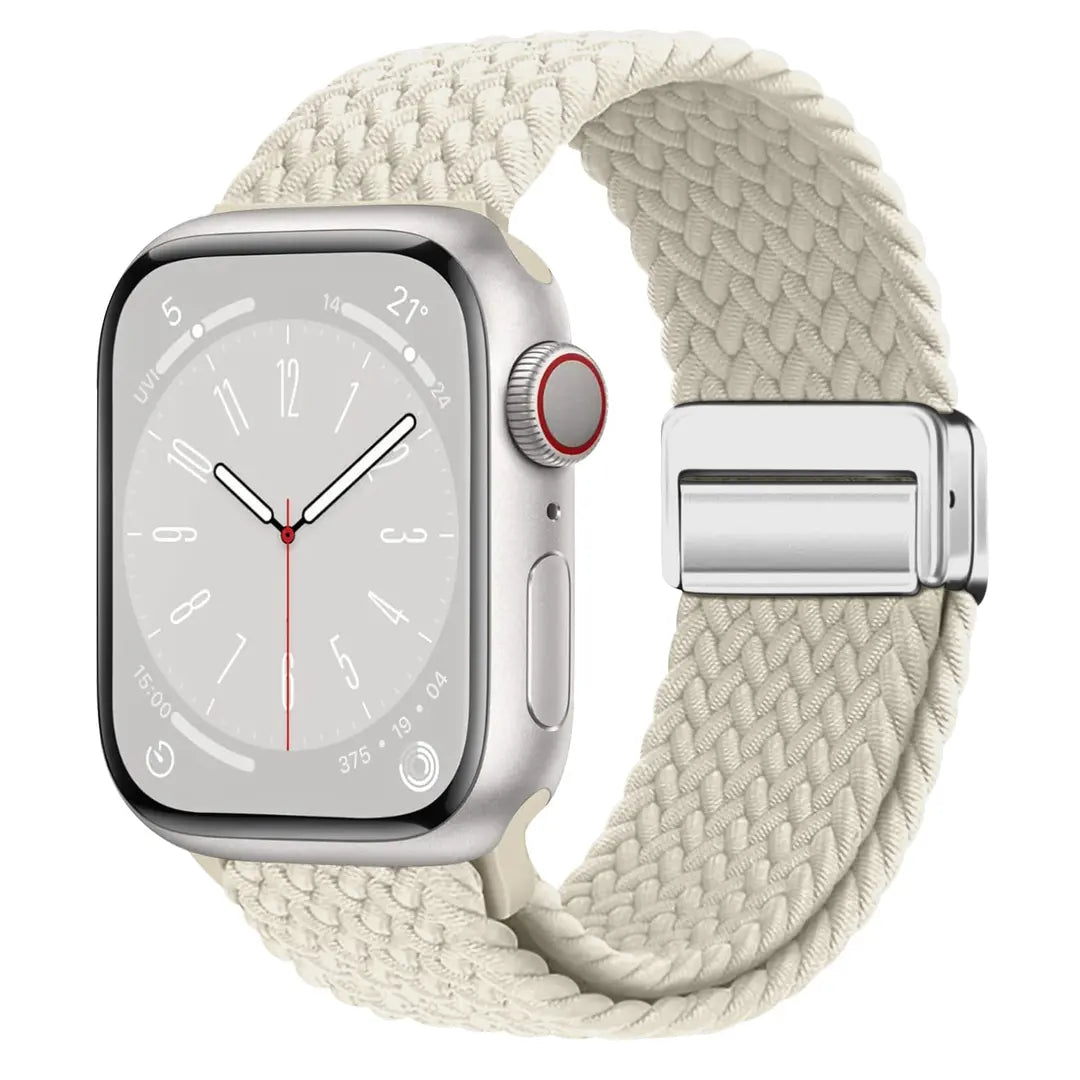 Nimbus9 Woven Loop Band for Apple Watch 38/40/41/42mm - Beige ( 1108010) (MSRP $49.99)