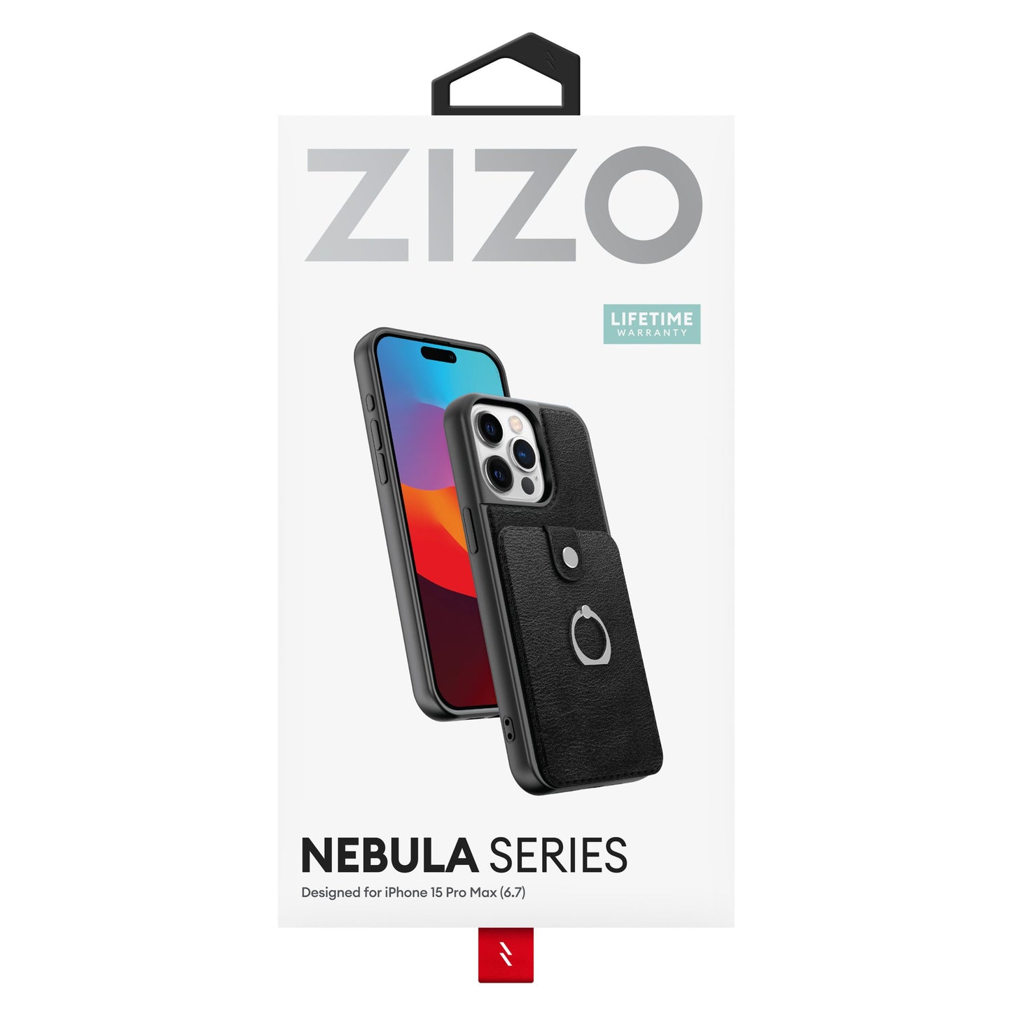 ZIZO NEBULA SERIES IPHONE 15 PRO MAX CASE - BLACK (1106490)