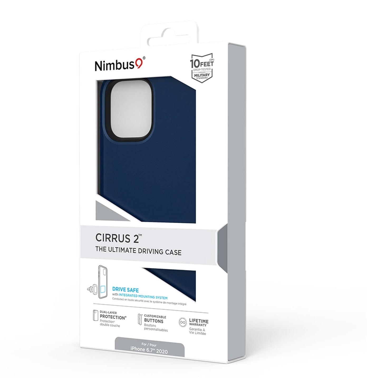APPLE IPHONE 12 PRO MAX 6.7' (2020) NIMBUS9 CIRRUS 2 - MIDNIGHT BLUE (10336)