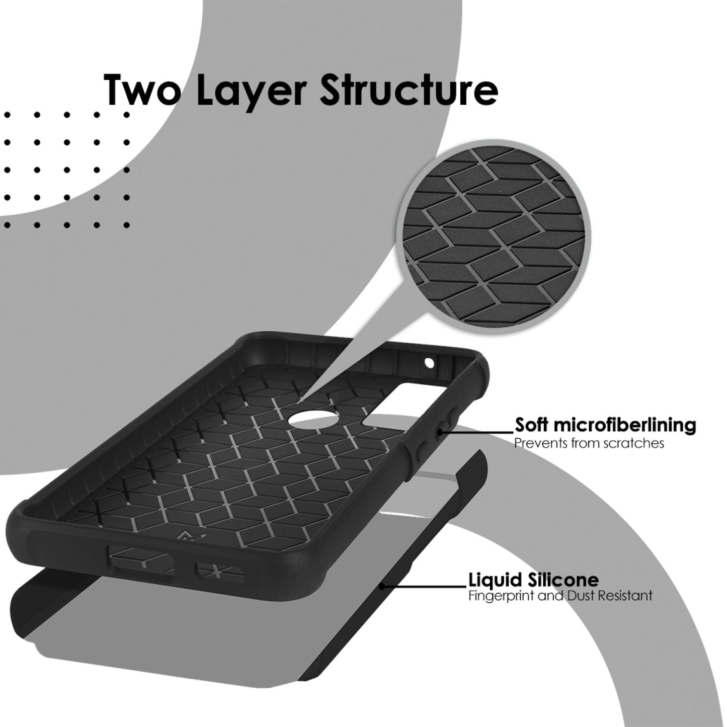 Cricket Ovation 3 Tough Strong MetKase Hybrid (Magnet Mount Friendly) Case Cover - Love (1105269)