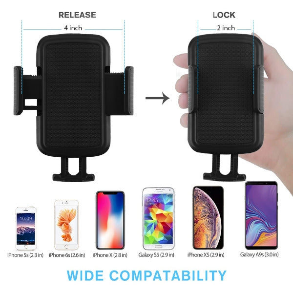 MyBat Car Cup Holder Phone Mount - Black (1106377)