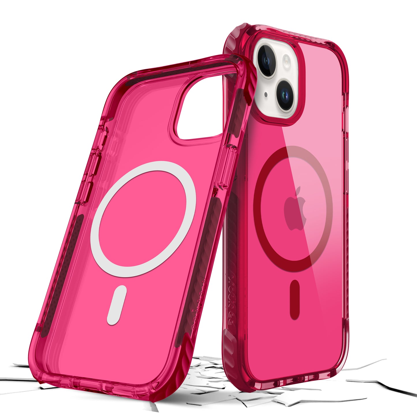 Prodigee iPhone 15/14/13: Safetee Neo, Fuchsia + Mag ( 1103575) (MSRP $59.99)