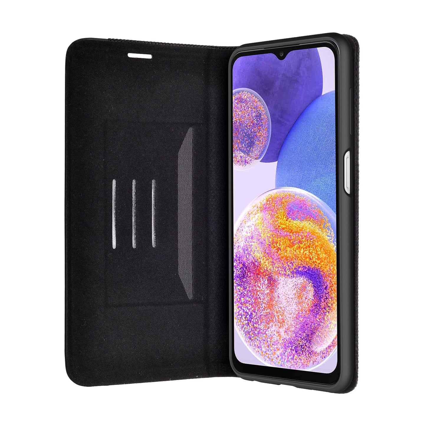 SAMSUNG GALAXY A23 5G PUREGEAR WALLET SERIES CASE - ARMOR BLACK (1104831)
