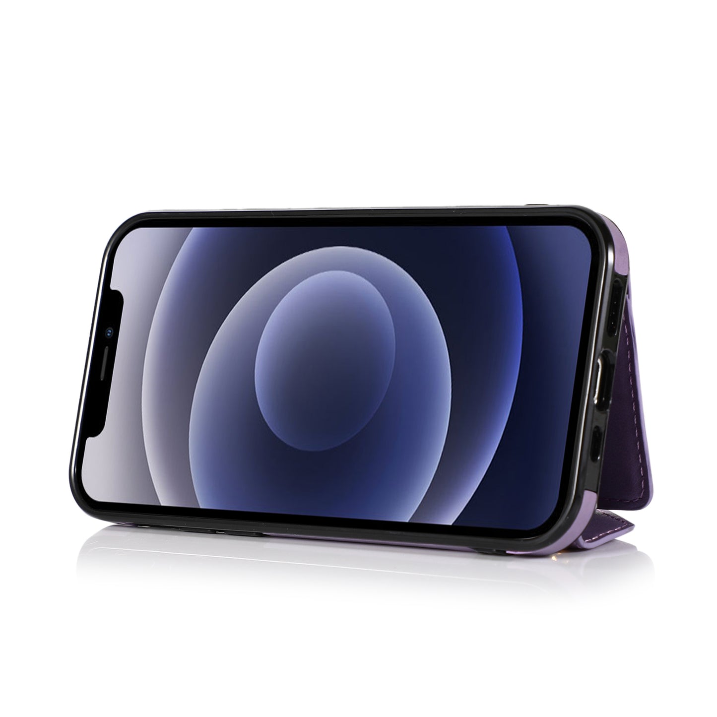 Samsung Galaxy A52 5G ELEGANT Wallet Case ID Money Holder Case Cover - Lavender (1101394)