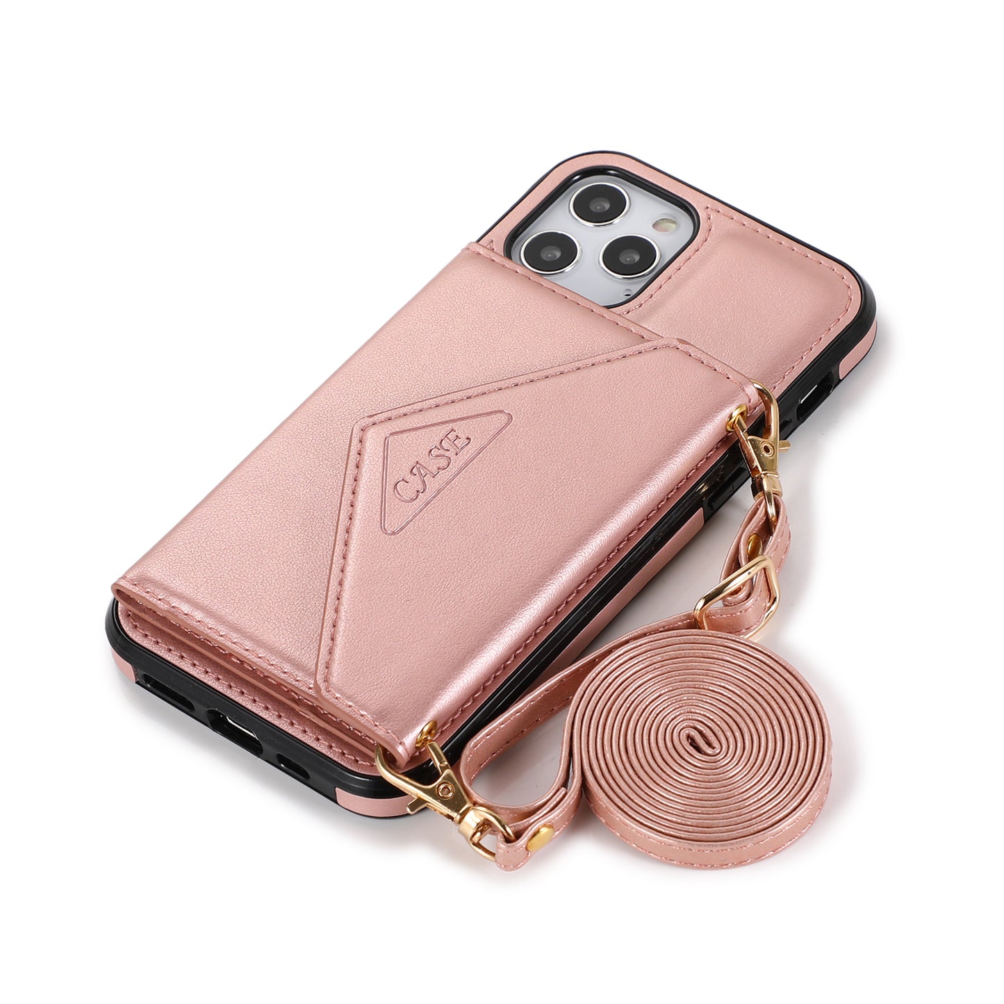 Moto G Play 2021 ELEGANT Wallet Case ID Money Holder Case Cover - Rose Gold (1101379)