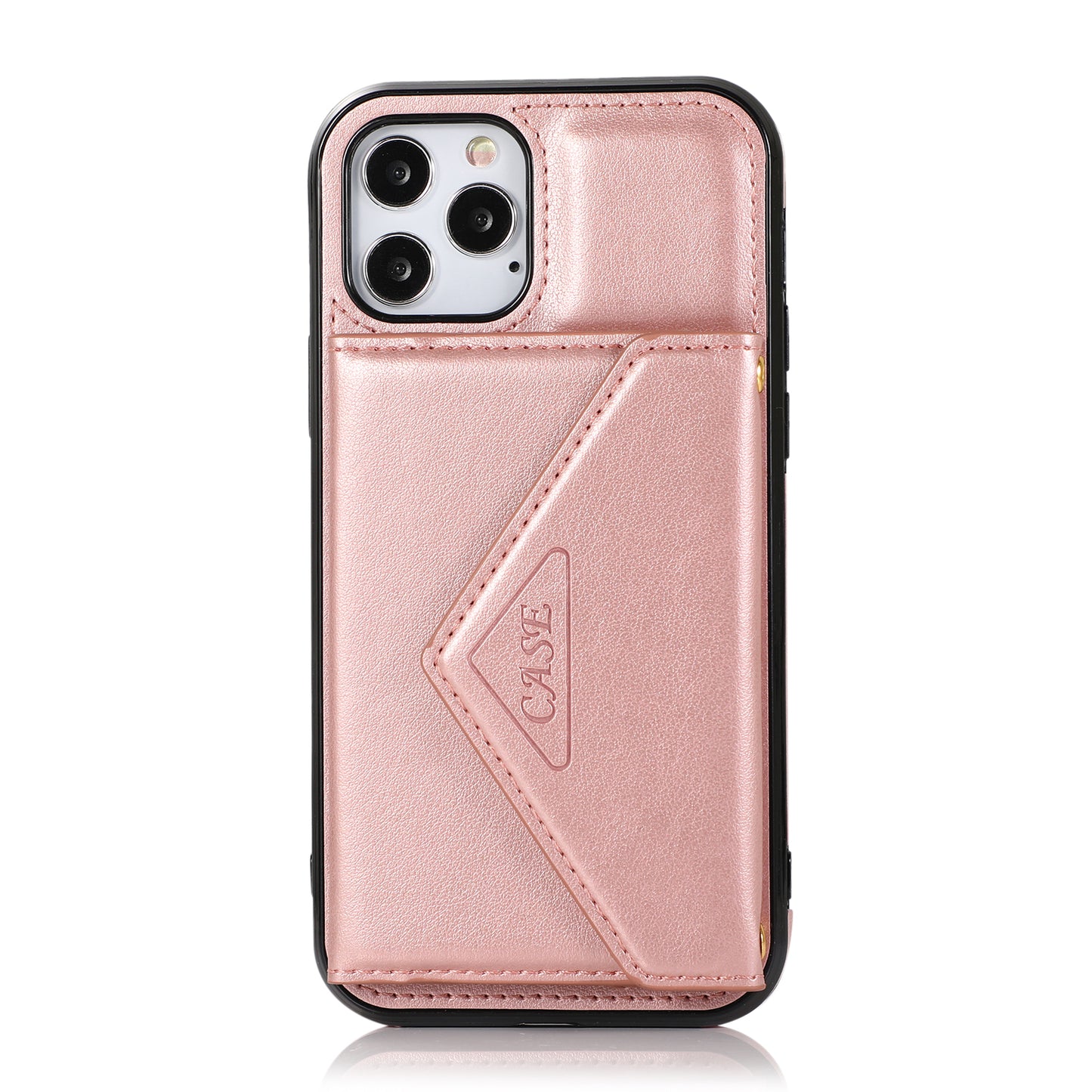 Moto G Play 2021 ELEGANT Wallet Case ID Money Holder Case Cover - Rose Gold (1101379)