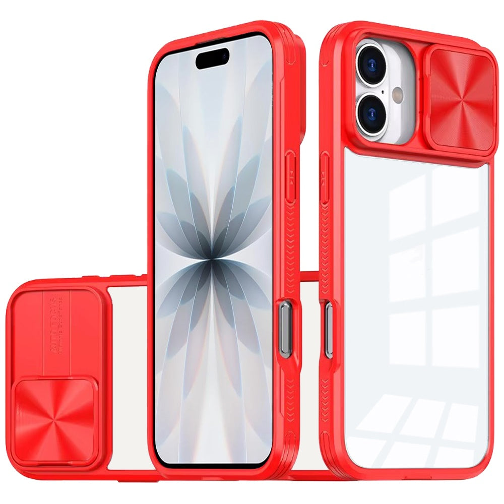 iPhone 17 Fusion Transparent Clear Hybrid Case Cover - Red (1103171) (MSRP $49.99)