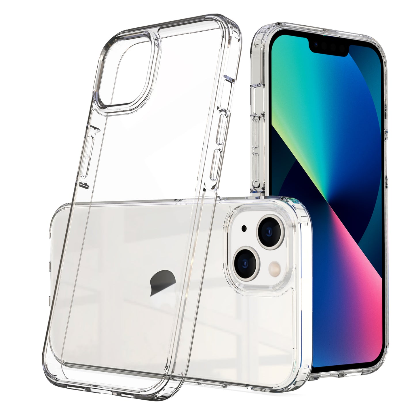 Apple iPhone 13 Pro High Quality Premium Ultra Thin Transparent Fused Hybrid Case Cover - Matte Clear (1102777)