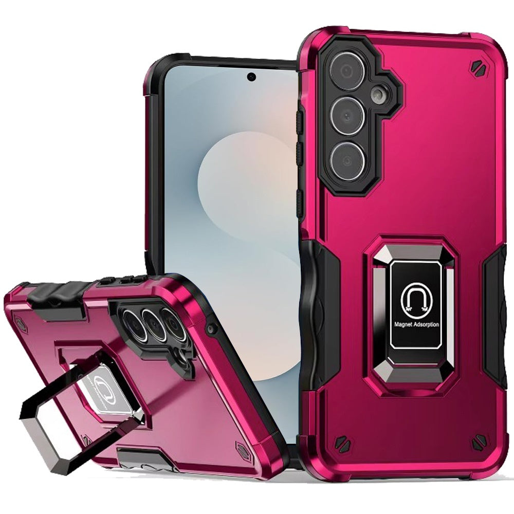 Samsung s26 OPTIMUM Magnetic Ring Stand Hybrid Case Cover - Hot Pink ( 1107679) (MSRP $49.99)