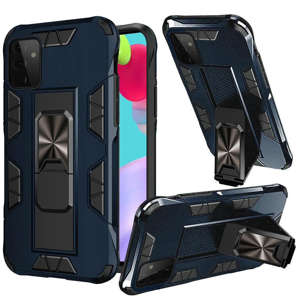 Samsung Galaxy A52 5G Optimum Magnetic RingStand Case Cover - Blue (1103399)