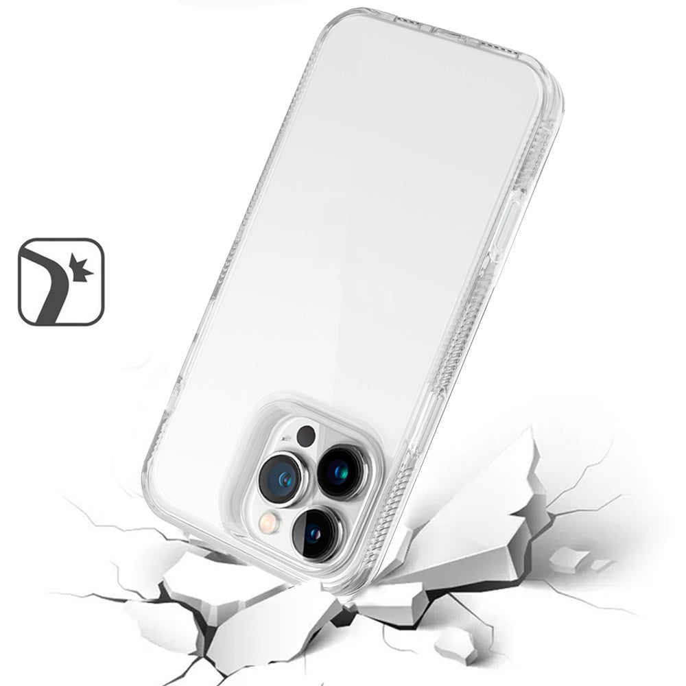 iPhone 16 Pro 6.3 inchPremium Transparent Thick 2.0mm PC TPU Hybrid - Clear (1107203)