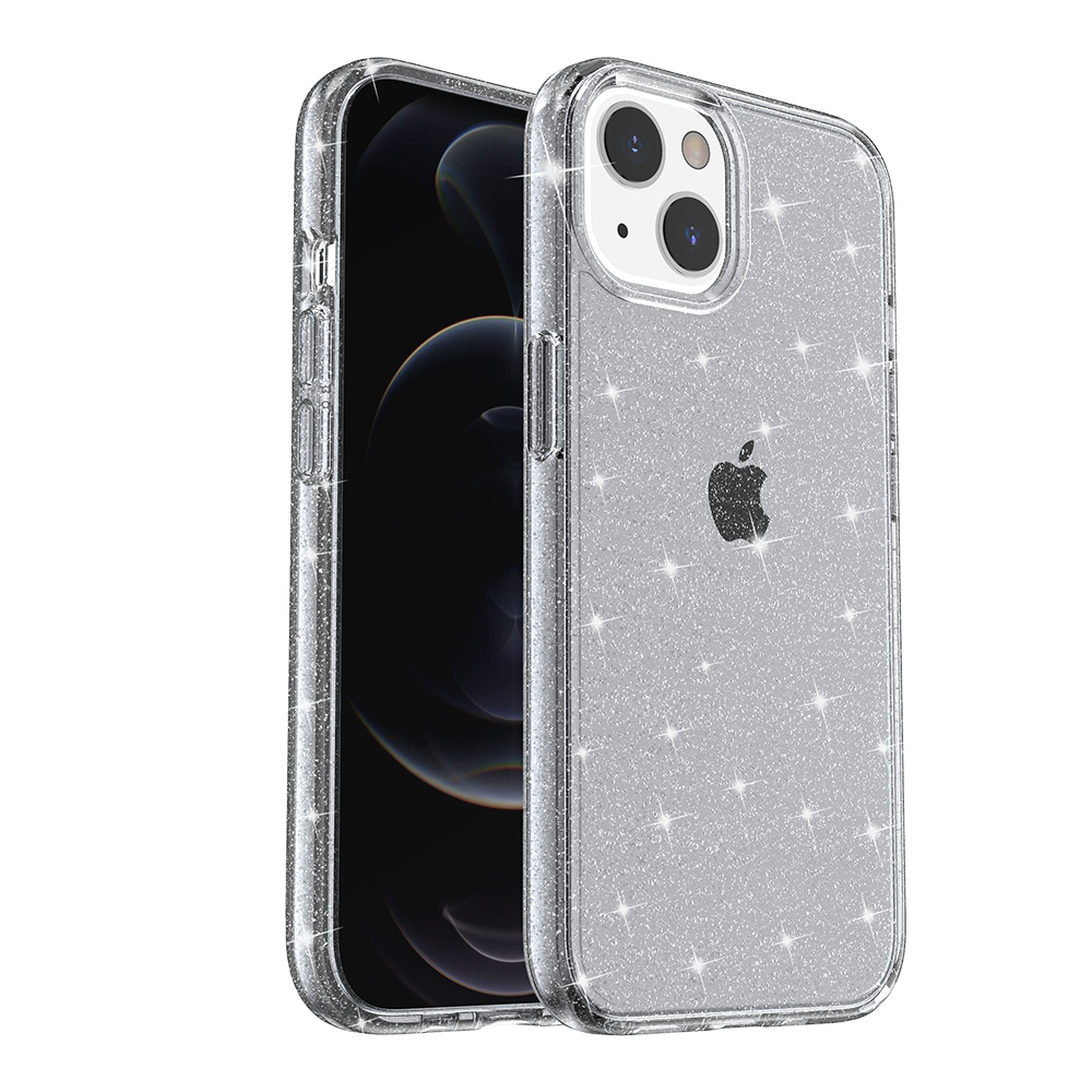 Apple iPhone XR Glitter Ultra Thick 3mm Transparent Hybrid Case Cover - Smoke (1102730)