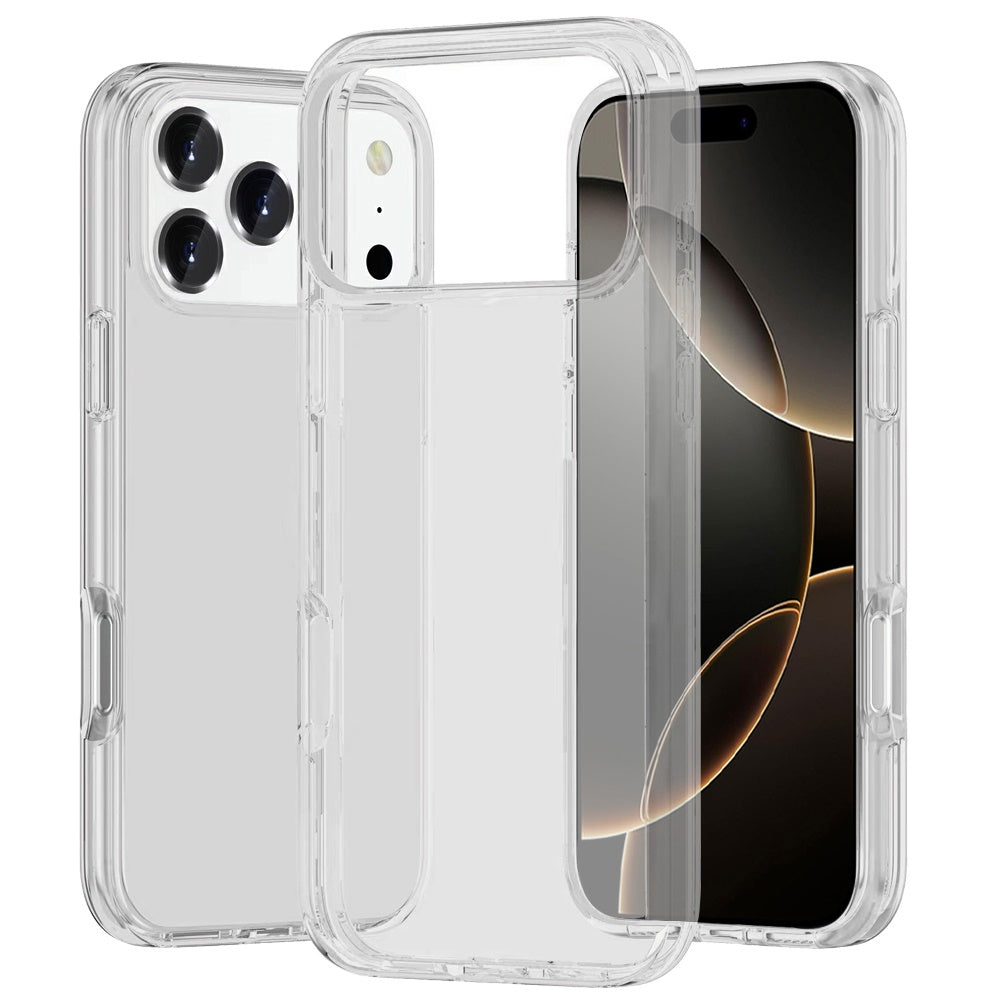 iPhone 17 Pro Sturdy Ultra Thick 3mm Transparent Hybrid Case Cover - Clear (1103213) (MSRP $49.99)