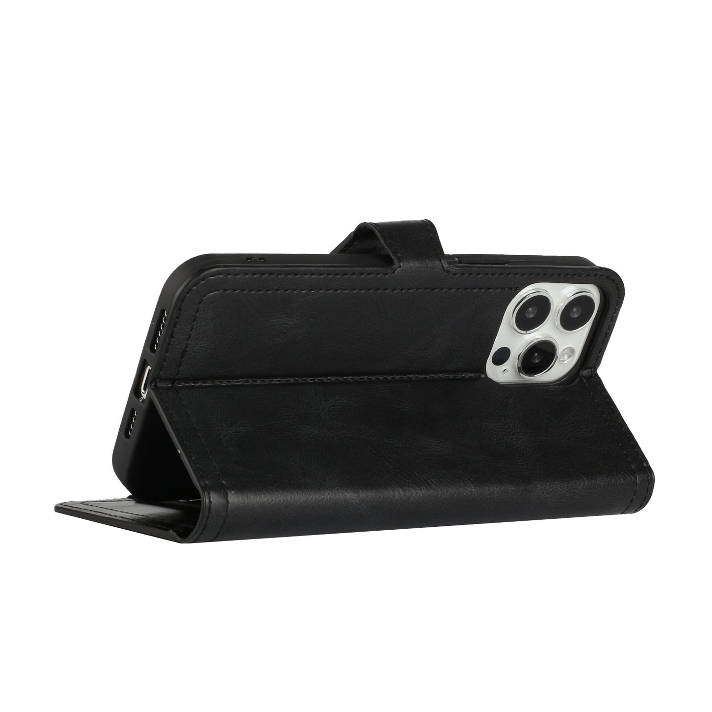 Motorola MOTO G 5G 2023 Premium Wallet MultiCard Holder Money Zipper With Magnetic Flap - Black (1105839)