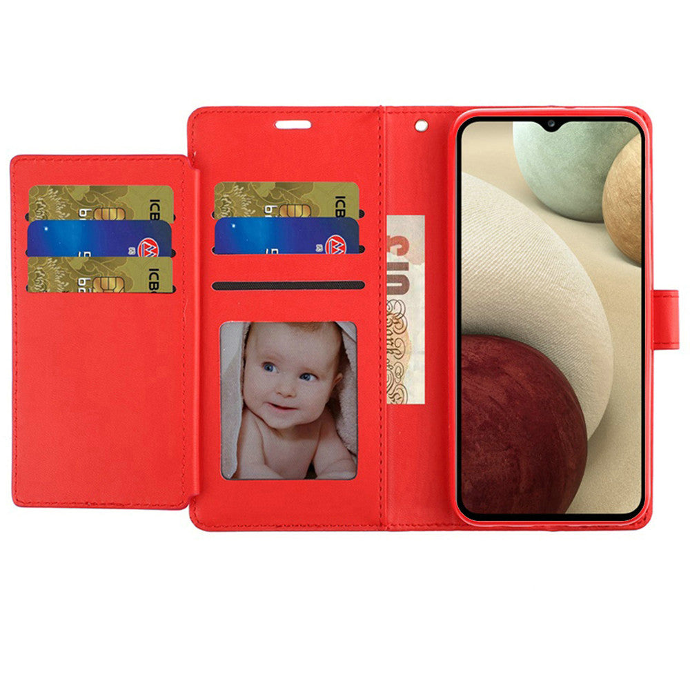 Cricket Influence Wallet ID Card Holder Case Cover - Red (1101251)