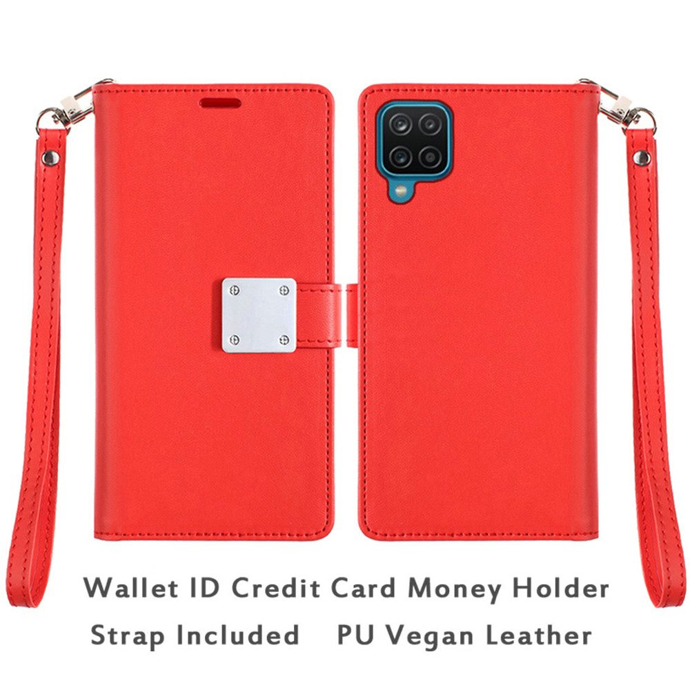 Cricket Influence Wallet ID Card Holder Case Cover - Red (1101251)