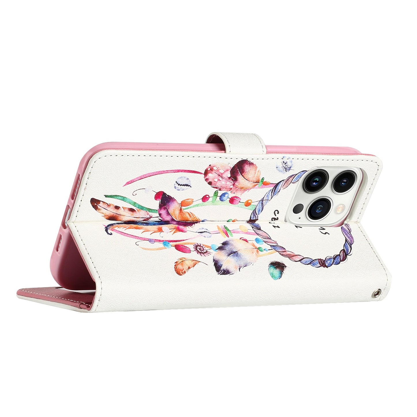 Motorola MOTO G 5G 2023 Diamond Bling Design Wallet With Lanyard Cover Case - Dreams Come True (1105828)
