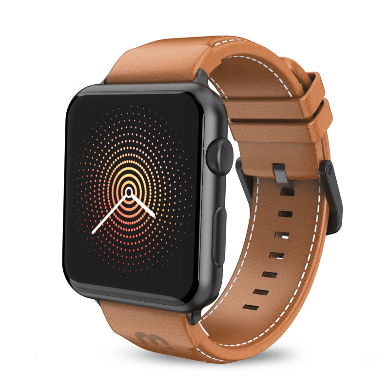 MyBat Pro Leather Watchband for Apple Watch 41mm / 40mm - Brown (1107627)