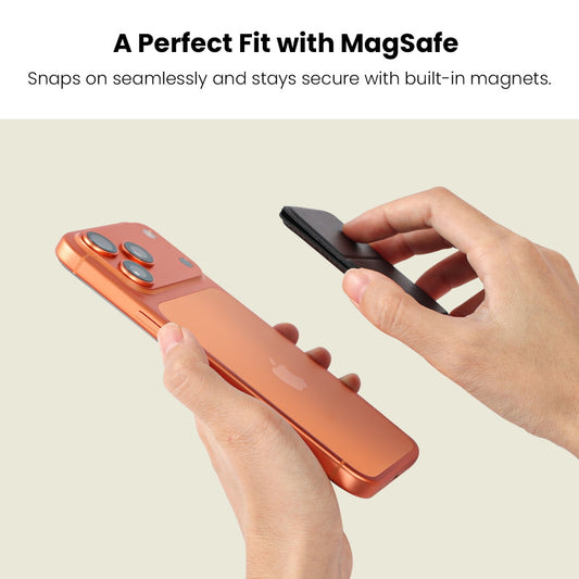 MyBat Pro MagStash Folio Slim MagSafe Wallet - Black ( 1107721) (MSRP $39.99)