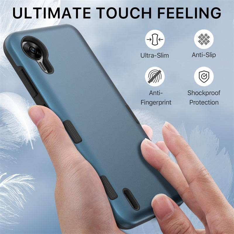 Cricket debut S2 / At&t Calypso 4 MyBat Pro TUFF Subs Series Case - Blue (1106287)