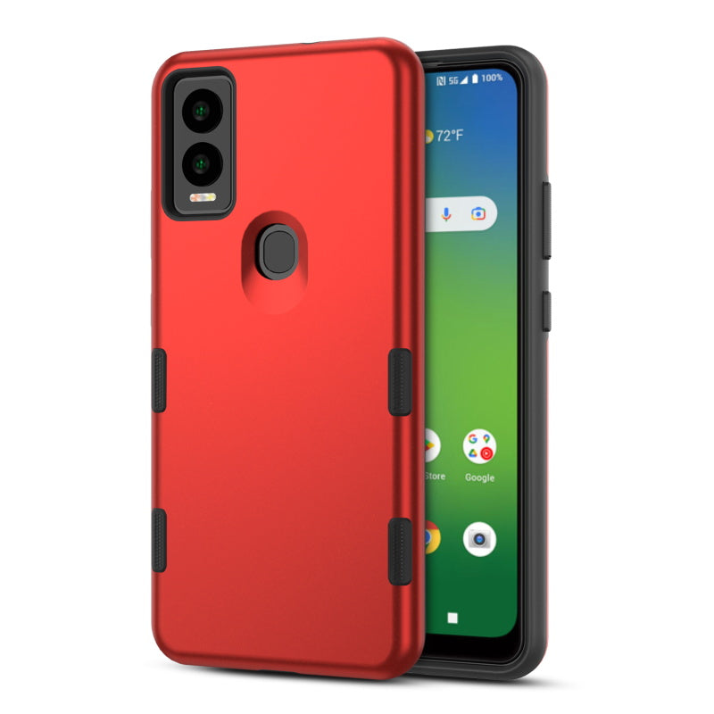 MyBat Pro TUFF Subs Series Case for Cricket Magic 5G - Red (1106038)