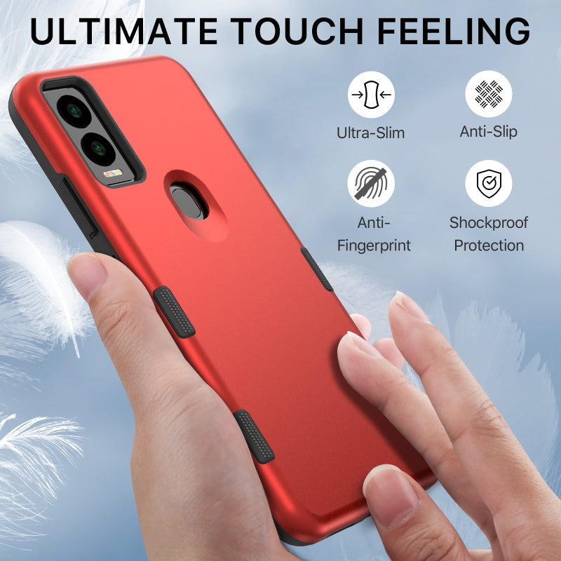 MyBat Pro TUFF Subs Series Case for Cricket Magic 5G - Red (1106038)