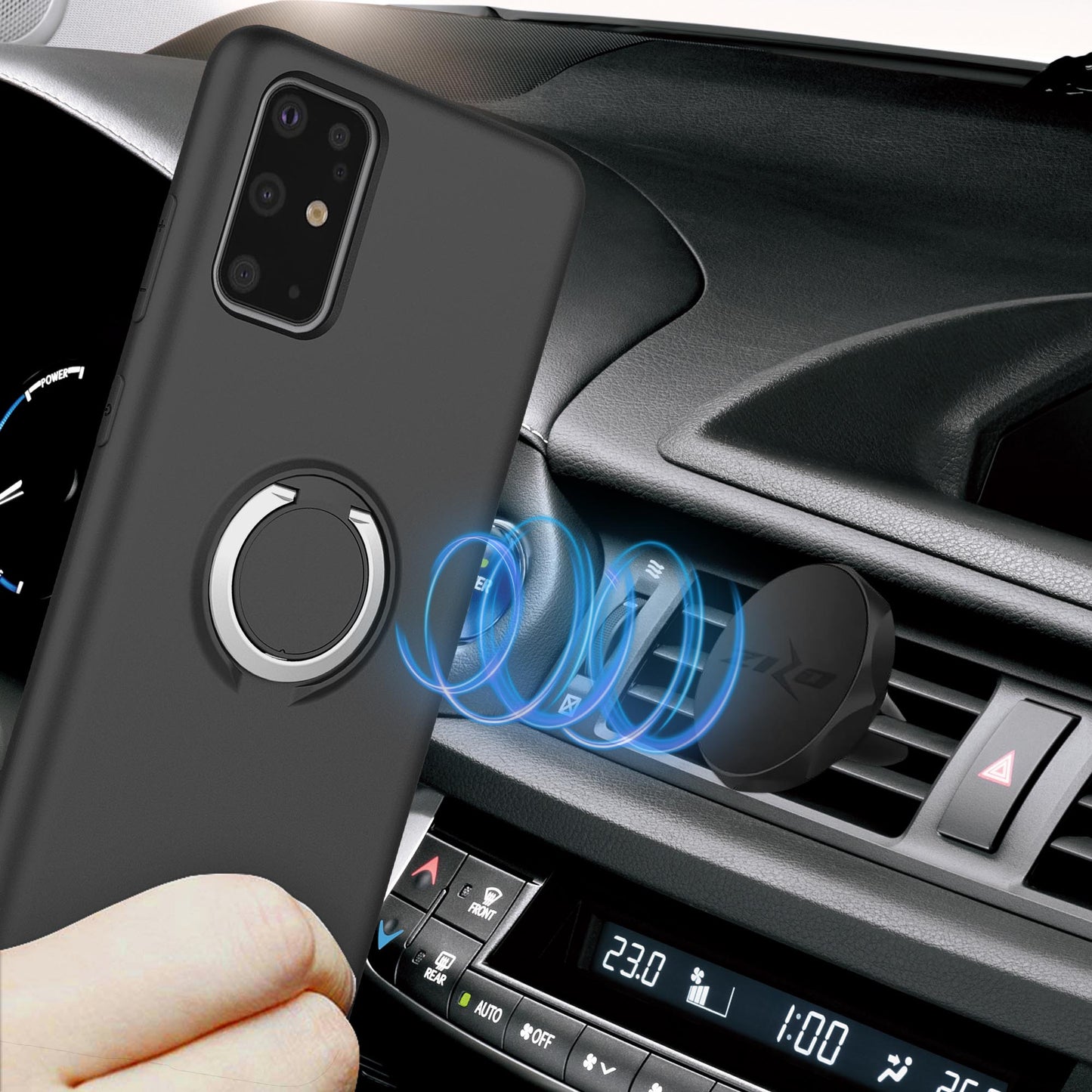 ZIZO REVOLVE SERIES GALAXY S20+ CASE - MAGNETIC BLACK (10170)