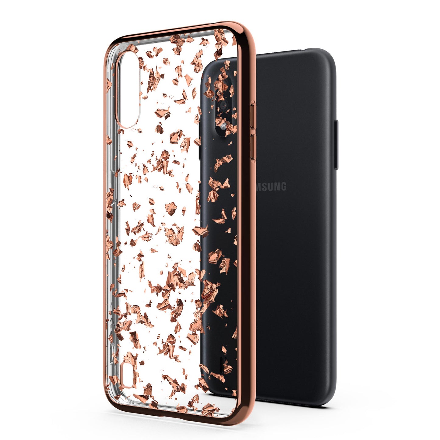 SAMSUNG GALAXY A01 ZIZO REFINE SERIES - ROSE GOLD EXPOSURE (1100809)