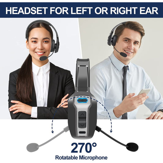 MyBat Pro WorkFlow Wireless Headset with Noise Cancelling Microphone - Black ( 1103723) (MSRP $79.99)