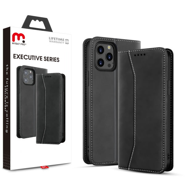MyBat Pro Executive Series Case for Apple iPhone 12 Pro (6.1) / iPhone 12 (6.1) - Black (1107703)