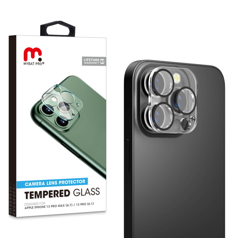 Apple iPhone 13 Pro Max (6.7) / 13 Pro (6.1) Pro Mybat Tempered Glass Lens Protector (2.5D) - Clear (1103224)