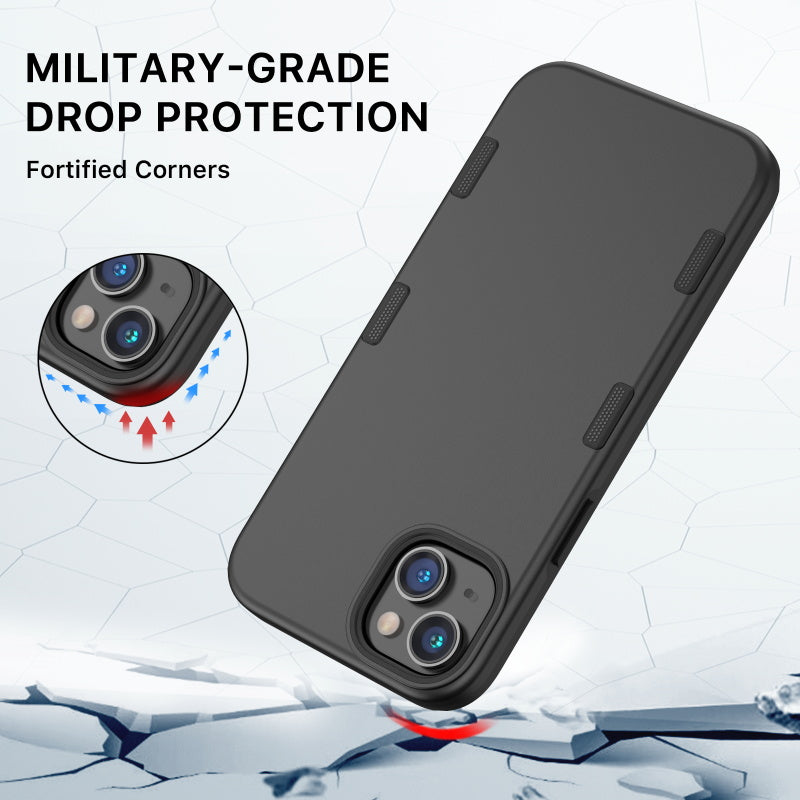 Apple iPhone 14 Max /iPhone 15 Plus (6.7) MyBat Pro TUFF Subs Series Case - Black (1104686)